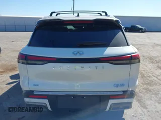 2024 Infiniti QX60 Autograph with VIN 5N1DL1HU1RC346328, listed as a IAAI auction lot 41845722 with 13,137 mi miles and . Bid and sale history available at DreamBid. Image 17.