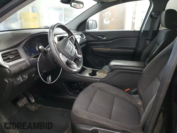 2021 GMC Acadia SLE with VIN 1GKKNKLA7MZ132561, listed as a Copart auction lot 46323775 with 53,112 mi miles and Salvage Title. Bid and sale history available at DreamBid. Image 7.