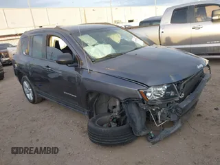 2017 Jeep Compass Sport with VIN 1C4NJCBA0HD146641, listed as a IAAI auction lot 41091501 with Not Provided miles and . Bid and sale history available at carsss.com. Image 1.