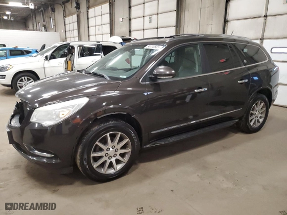 2014 Buick Enclave Leather with VIN 5GAKRBKD0EJ159744, listed as a Copart auction lot 54418685 with 165,068 mi miles and Salvage Title. Bid and sale history available at carsss.com. Image 1.