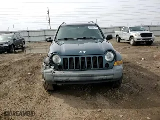 2005 Jeep Liberty Sport with VIN 1J4GL48K65W504490, listed as a Copart auction lot 49766245 with 217,458 mi miles and Salvage Title. Bid and sale history available at carsss.com. Image 10.