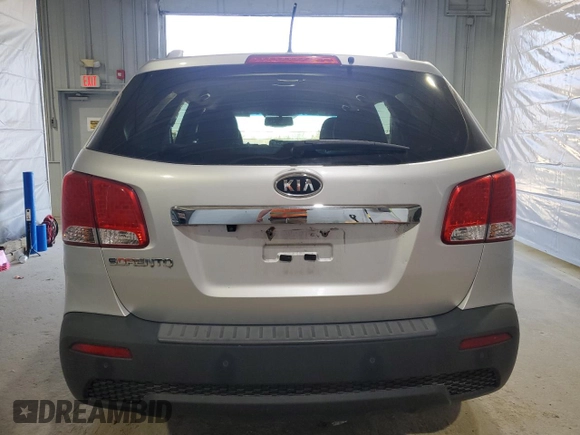2011 Kia Sorento LX with VIN 5XYKT3A15BG181408, listed as a Copart auction lot 54334585 with 137,338 mi miles and Clean Title. Bid and sale history available at carsss.com. Image 6.