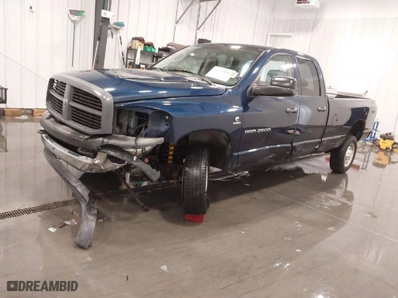 2006 Dodge Ram 2500 SLT with VIN 1D7KS28C36J203146, listed as a IAAI auction lot 41722010 with 83,358 mi miles. Bid and sale history available at carsss.com. Image 2.