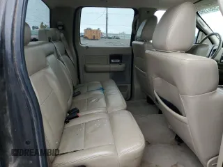 2007 Ford F-150 XLT with VIN 1FTPW14V67KC63990, listed as a Copart auction lot 50881595 with 187,770 mi miles and Salvage Title. Bid and sale history available at carsss.com. Image 10.