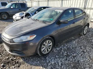 2015 Dodge Dart Aero with VIN 1C3CDFDH5FD132293, listed as a Copart auction lot 85237114 with 142,582 mi miles and Salvage Title. Bid and sale history available at carsss.com. Image 1.