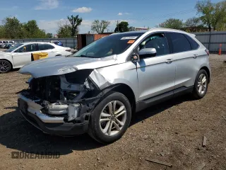 2019 Ford Edge SEL with VIN 2FMPK3J91KBB79377, listed as a Copart auction lot 56145665 with 107,483 mi miles and Salvage title. Bid and sale history available at DreamBid. Image 1.
