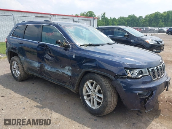2017 Jeep Grand Cherokee Laredo with VIN 1C4RJFAG6HC669922, listed as a IAAI auction lot 42411815 with 120,345 mi miles and . Bid and sale history available at DreamBid. Image 1.