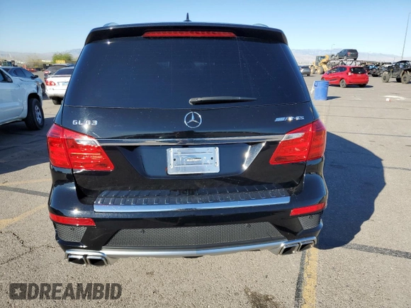 2015 Mercedes-Benz GL-Class GL 63 AMG with VIN 4JGDF7EE8FA562076, listed as a Copart auction lot 72840654 with 36,279 mi miles and Salvage Title. Bid and sale history available at carsss.com. Image 6.
