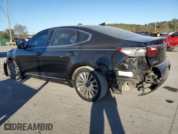 2017 Kia Cadenza Premium with VIN KNALC4J13H5089724, listed as a Copart auction lot 76076314 with 82,669 mi miles and Salvage Title. Bid and sale history available at carsss.com. Image 2.