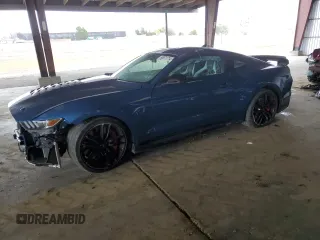 2021 Ford Mustang Shelby GT500 with VIN 1FA6P8SJ1M5502167, listed as a Copart auction lot 80871714 with 22,447 mi miles and Salvage title. Bid and sale history available at DreamBid. Image 1.