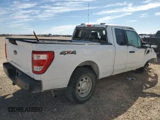 2022 Ford F-150 XL with VIN 1FTFX1E53NKE16829, listed as a Copart auction lot 45038885 with Not provided miles and Salvage title. Bid and sale history available at DreamBid. Image 3.