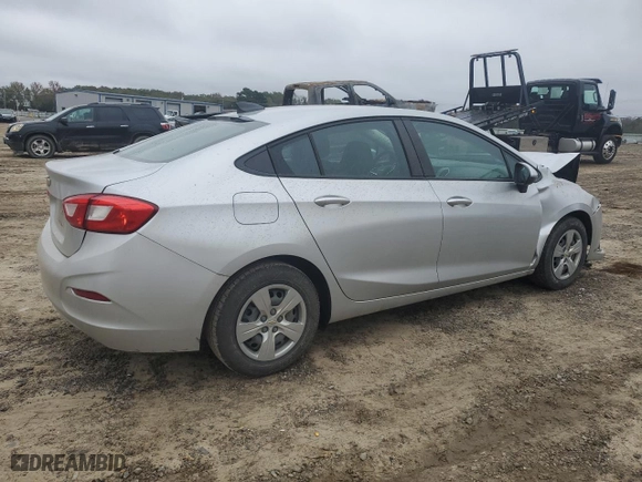 2018 Chevrolet Cruze LS with VIN 1G1BC5SM7J7125494, listed as a Copart auction lot 80716554 with 141,808 mi miles and Salvage Title. Bid and sale history available at carsss.com. Image 3.