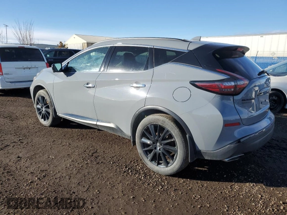 2023 Nissan Murano SL с VIN 5N1AZ2CS9PC124081, выставлен на аукционе Copart как лот 46583065 с пробегом 11 487 миль миль и На запчасти • Non repairable. История ставок и продаж доступна на DreamBid. Изображение 2.