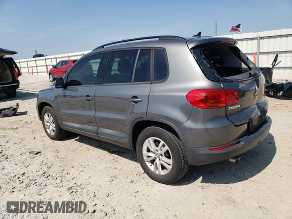 2017 Volkswagen Tiguan S z VIN WVGAV7AX9HK018499, wystawiony jako Copart lot #62606655 z przebiegiem 77 991 mil mil oraz Szkoda całkowita • Salvage title. Historia ofert i sprzedaży dostępna na DreamBid. Obrazek 2.
