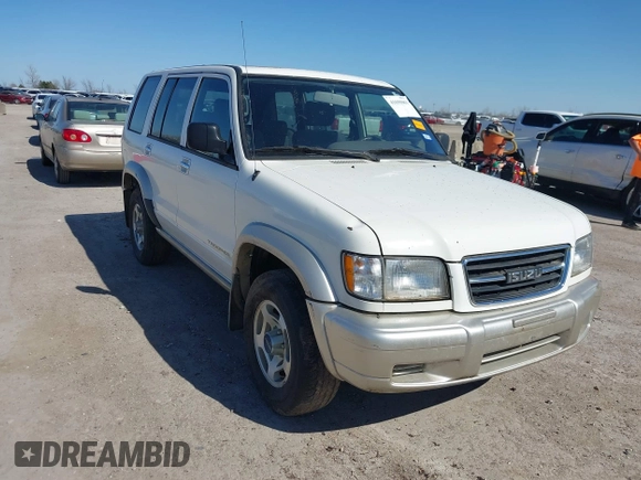 1998 Isuzu Trooper S with VIN JACDJ58X0W7913434, listed as a IAAI auction lot 41690061 with 208,306 mi miles and . Bid and sale history available at DreamBid. Image 6.