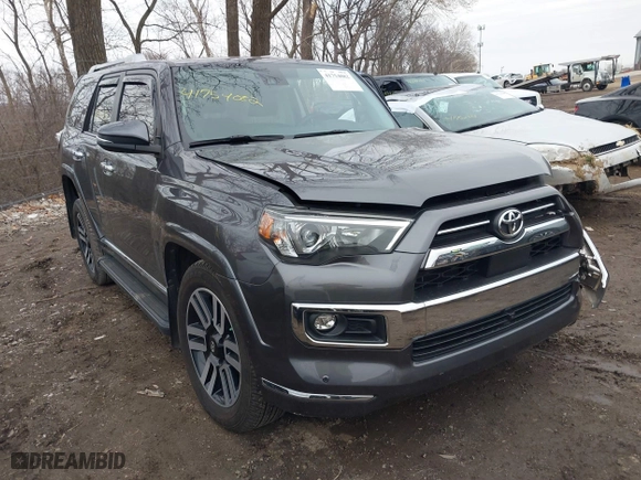 2023 Toyota 4Runner Limited with VIN JTEKU5JR5P6110276, listed as a IAAI auction lot 41754082 with 31,923 mi miles. Bid and sale history available at carsss.com. Image 1.