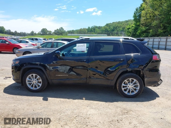 2020 Jeep Cherokee Latitude with VIN 1C4PJLCX1LD522106, listed as a IAAI auction lot 42329192 with 54,325 mi miles and . Bid and sale history available at DreamBid. Image 14.