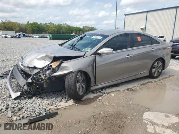 2013 Hyundai Sonata with VIN KMHEC4A45DA091090, listed as a Copart auction lot 48557215 with Not Provided miles and Non Repairable. Bid and sale history available at carsss.com. Image 1.
