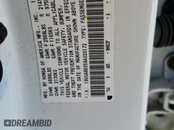2009 Acura TL Tech with VIN 19UUA86559A020172, listed as a Copart auction lot 50034895 with 159,636 mi miles and Salvage Title. Bid and sale history available at carsss.com. Image 13.