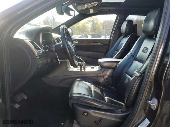 2014 Jeep Grand Cherokee Overland with VIN 1C4RJFCT8EC441619, listed as a Copart auction lot 53292505 with 139,267 mi miles and Clean Title. Bid and sale history available at carsss.com. Image 7.