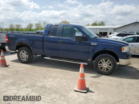 2008 Ford F-150 XLT with VIN 1FTPX14V28FB83478, listed as a Copart auction lot 54896395 with 164,391 mi miles and Clean Title. Bid and sale history available at carsss.com. Image 4.