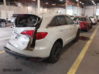 2015 Acura RDX with VIN 5J8TB4H37FL023457, listed as a IAAI auction lot 40766574 with 147,368 mi miles. Bid and sale history available at carsss.com. Image 4.