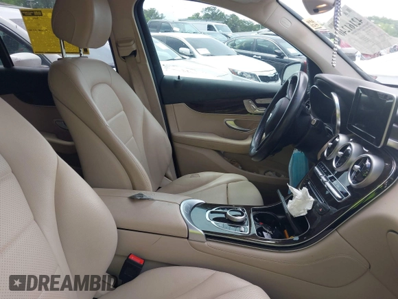 2019 Mercedes-Benz GLC 300 with VIN WDC0G4JB1KV149715, listed as a IAAI auction lot 42161240 with 128,906 mi miles and . Bid and sale history available at DreamBid. Image 5.