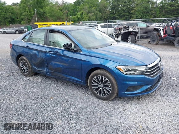 2019 Volkswagen Jetta S with VIN 3VWC57BU2KM040097, listed as a IAAI auction lot 42496084 with 29,720 mi miles and . Bid and sale history available at DreamBid. Image 1.