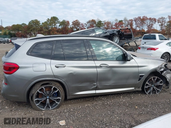 2020 BMW X3 M Competition with VIN 5YMTS0C02L9B57221, listed as a IAAI auction lot 40656641 with Not provided miles and . Bid and sale history available at DreamBid. Image 13.