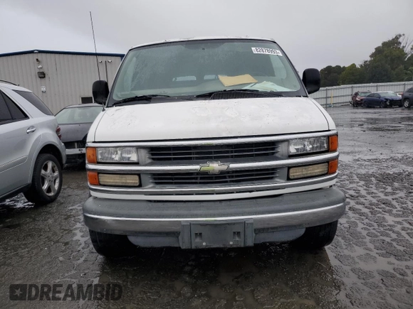 2001 Chevrolet Express Cargo with VIN 1GCHG35R911172286, listed as a Copart auction lot 82878993 with Not provided miles and Clean title. Bid and sale history available at DreamBid. Image 5.