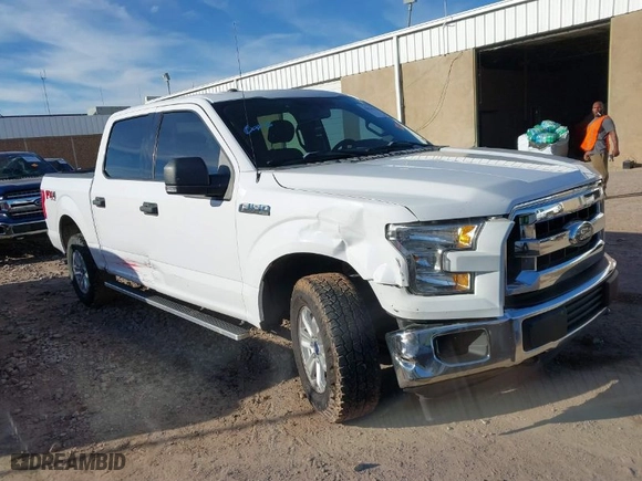 2017 Ford F-150 XL with VIN 1FTEW1EFXHKE25037, listed as a IAAI auction lot 40824571 with 205,960 mi miles. Bid and sale history available at carsss.com. Image 12.