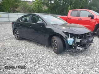 2024 Nissan Sentra SV z VIN 3N1AB8CV4RY305785, wystawiony jako Copart lot #59859405 z przebiegiem 16 785 mil mil oraz Szkoda całkowita • Salvage title. Historia ofert i sprzedaży dostępna na DreamBid. Obrazek 4.