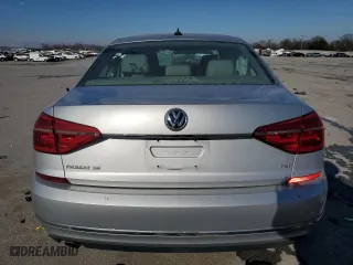2016 Volkswagen Passat 1.8T SE w/Technology with VIN 1VWBS7A38GC032608, listed as a Copart auction lot 46024555 with 0 mi miles and Salvage Title. Bid and sale history available at carsss.com. Image 6.