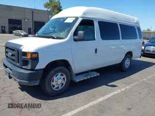 2008 Ford Econoline Cargo Commercial with VIN 1FTNS24W48DB56945, listed as a IAAI auction lot 42520468 with 97,068 mi miles and . Bid and sale history available at DreamBid. Image 17.