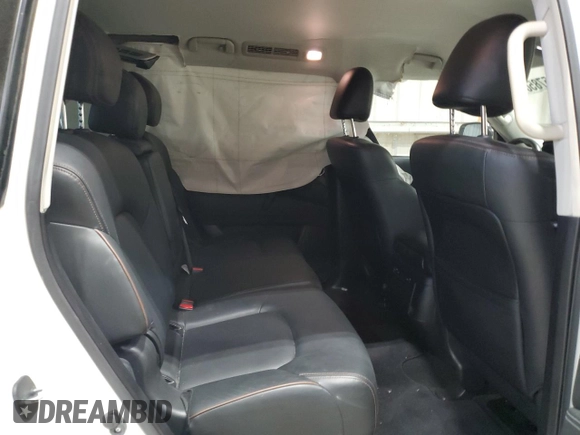 2019 Nissan Armada SL z VIN JN8AY2ND7KX008129, wystawiony jako Copart lot #57850435 z przebiegiem Nie podano mil oraz Szkoda całkowita • Salvage title. Historia ofert i sprzedaży dostępna na DreamBid. Obrazek 11.