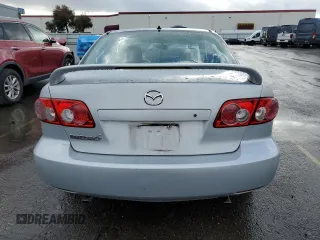 2005 Mazda 6 Sport with VIN 1YVHP80C255M56318, listed as a Copart auction lot 45031055 with 135,146 mi miles and Salvage Title. Bid and sale history available at DreamBid. Image 6.