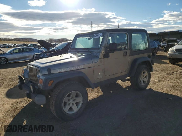 2004 Jeep Wrangler Rubicon with VIN 1J4FA69S04P735406, listed as a Copart auction lot 46459195 with 436,238 mi miles and Clean Title. Bid and sale history available at carsss.com. Image 1.