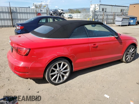 2016 Audi A3 1.8T Premium with VIN WAU67LFF5G1083543, listed as a Copart auction lot 50364925 with 83,583 mi miles and Salvage Title. Bid and sale history available at carsss.com. Image 3.