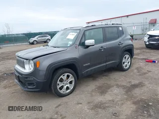 2017 Jeep Renegade Limited z VIN ZACCJBDB4HPF23660, wystawiony jako IAAI lot #42118052 z przebiegiem 134 799 mil mil oraz . Historia ofert i sprzedaży dostępna na DreamBid. Obrazek 17.