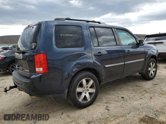 2012 Honda Pilot Touring with VIN 5FNYF3H98CB030553, listed as a Copart auction lot 48079375 with 158,113 mi miles and Clean Title. Bid and sale history available at carsss.com. Image 3.