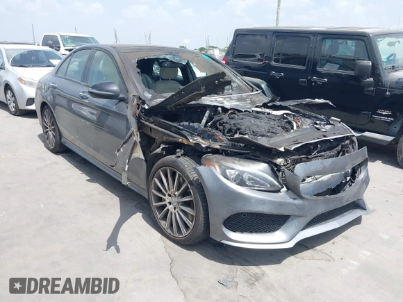 2017 Mercedes-Benz C 43 AMG with VIN 55SWF6EB1HU218353, listed as a IAAI auction lot 37198246 with 48,728 mi miles and . Bid and sale history available at DreamBid. Image 1.