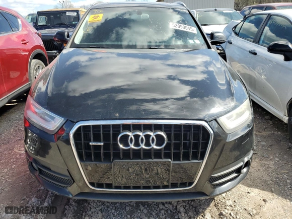 2015 Audi Q3 2.0T Premium Plus with VIN WA1EFCFSXFR003596, listed as a Copart auction lot 52090045 with 103,350 mi miles and Clean Title. Bid and sale history available at carsss.com. Image 5.