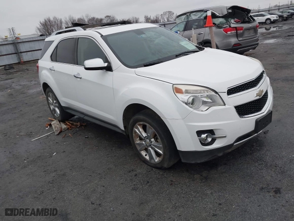 2010 Chevrolet Equinox LTZ with VIN 2CNFLFEY6A6240533, listed as a IAAI auction lot 41550960 with 168,397 mi miles. Bid and sale history available at carsss.com. Image 1.