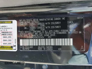 2024 Lexus RX 350h with VIN 2T2BBMCA3RC035404, listed as a Copart auction lot 56469265 with 14,662 mi miles and Salvage title. Bid and sale history available at DreamBid. Image 13.