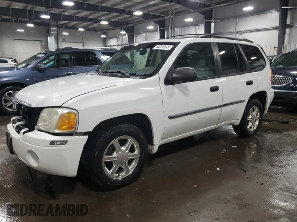 2008 GMC Envoy SLE2 with VIN 1GKDT13S782178603, listed as a Copart auction lot 45216165 with 142,791 mi miles and Salvage Title. Bid and sale history available at carsss.com. Image 1.