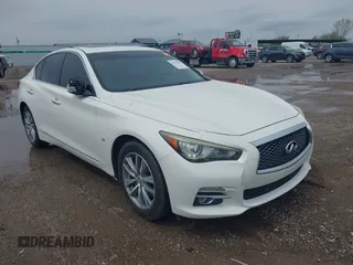 2015 Infiniti Q50 Premium z VIN JN1BV7AR6FM402481, wystawiony jako IAAI lot #41957004 z przebiegiem 171 913 mil mil oraz . Historia ofert i sprzedaży dostępna na DreamBid. Obrazek 1.