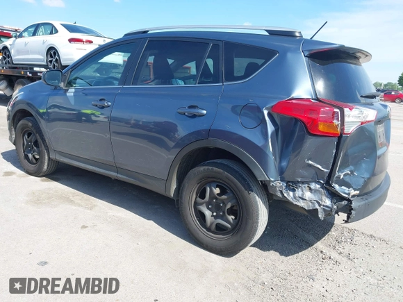 2014 Toyota RAV4 LE with VIN 2T3ZFREV1EW093290, listed as a IAAI auction lot 42343278 with 318,635 mi miles and . Bid and sale history available at DreamBid. Image 3.