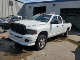 2005 Dodge 3500 SLT with VIN 3D7LS38C55G816573, listed as a Copart auction lot 62147115 with 422,402 mi miles and Salvage title. Bid and sale history available at DreamBid. Image 1.