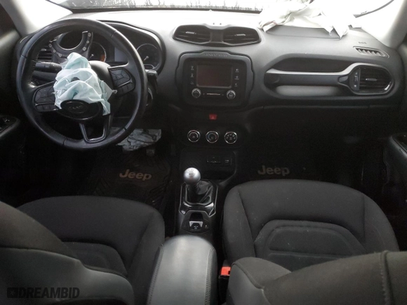 2017 Jeep Renegade Altitude with VIN ZACCJABH0HPG05936, listed as a Copart auction lot 86924814 with 0 mi miles and Salvage Title. Bid and sale history available at carsss.com. Image 8.
