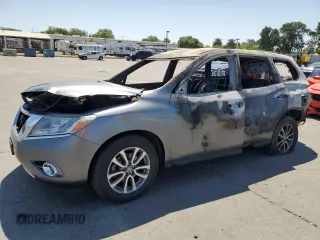 2016 Nissan Pathfinder Platinum with VIN 5N1AR2MN0GC609766, listed as a Copart auction lot 57672775 with Not provided miles and Non repairable. Bid and sale history available at DreamBid. Image 1.